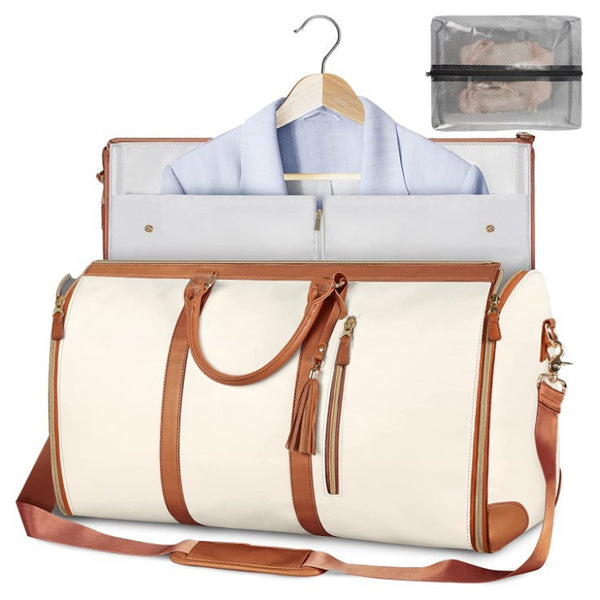 Large Capacity Travel Duffle & Folding Suit Bag for Women - BaBa Shee