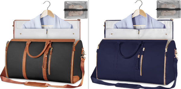 Large Capacity Travel Duffle & Folding Suit Bag for Women - BaBa Shee