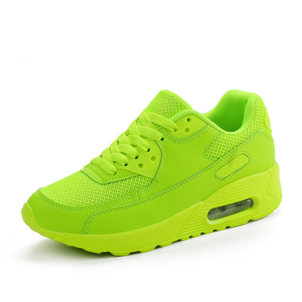 Women's Korean Style Running Shoes - Thick-Soled Lightweight Sports Sneakers