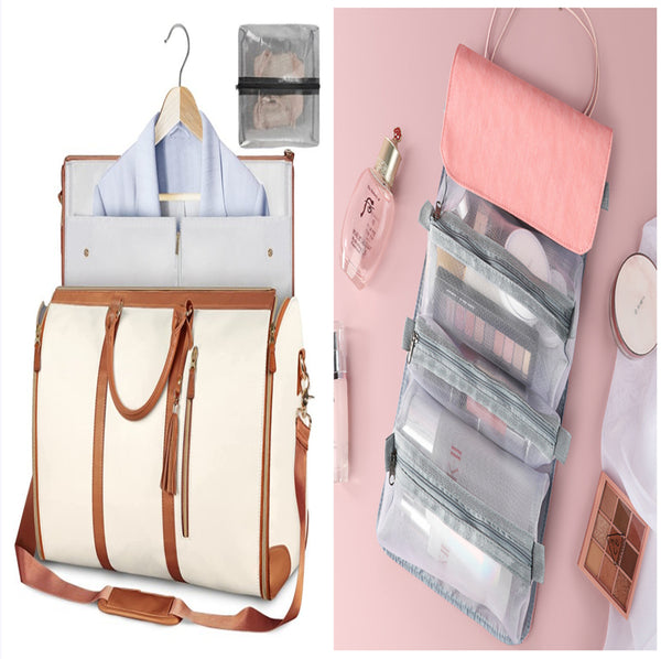 Large Capacity Travel Duffle & Folding Suit Bag for Women - BaBa Shee