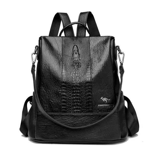 Women’s Large-Capacity Anti-Theft Handbag – Multi-Functional Waterproof Travel Shoulder Bag (21-Inch)