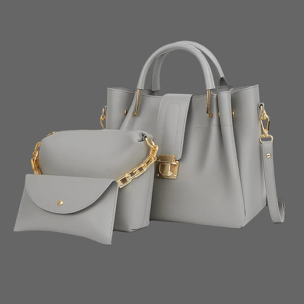 🌟 3 - Piece High - Quality Luxury Bag Set 🌟 - BaBa Shee
