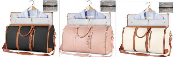 Large Capacity Travel Duffle & Folding Suit Bag for Women - BaBa Shee
