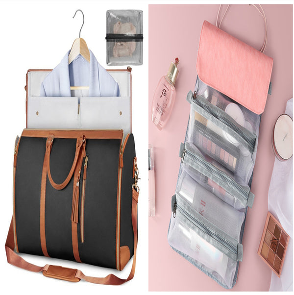 Large Capacity Travel Duffle & Folding Suit Bag for Women - BaBa Shee