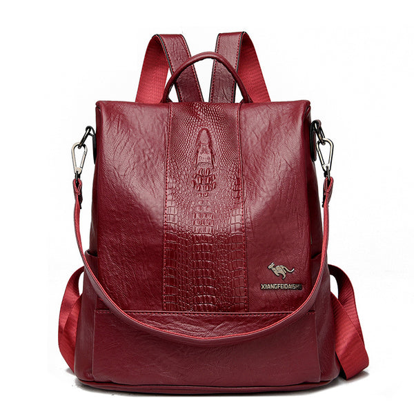 Women’s Large-Capacity Anti-Theft Handbag – Multi-Functional Waterproof Travel Shoulder Bag (21-Inch)