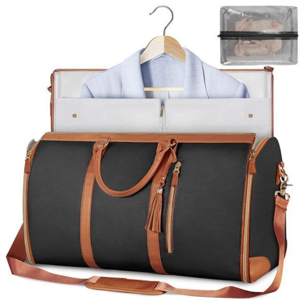 Large Capacity Travel Duffle & Folding Suit Bag for Women - BaBa Shee