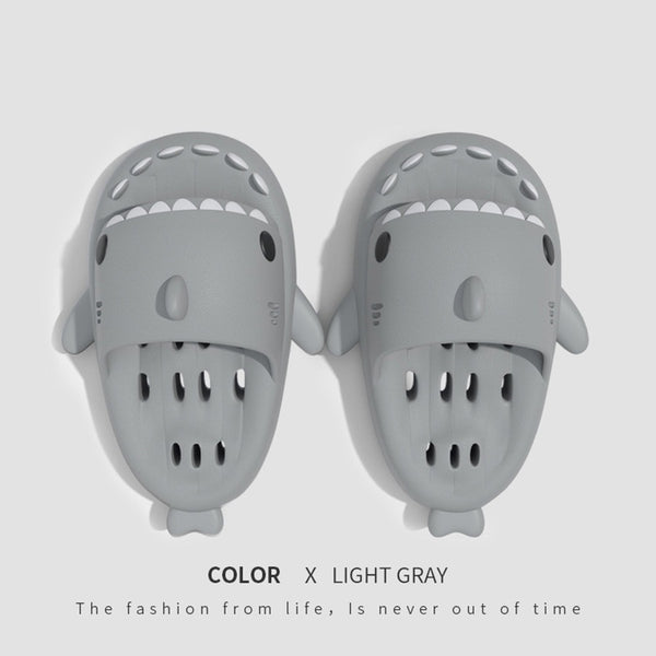 Shark Slides: Quick-Dry Non-Slip EVA Shower & Beach Sandals (Unisex)