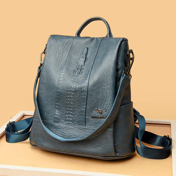 Women’s Large-Capacity Anti-Theft Handbag – Multi-Functional Waterproof Travel Shoulder Bag (21-Inch)