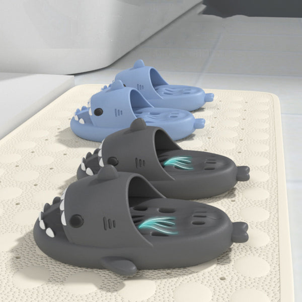 Shark Slides: Quick-Dry Non-Slip EVA Shower & Beach Sandals (Unisex)