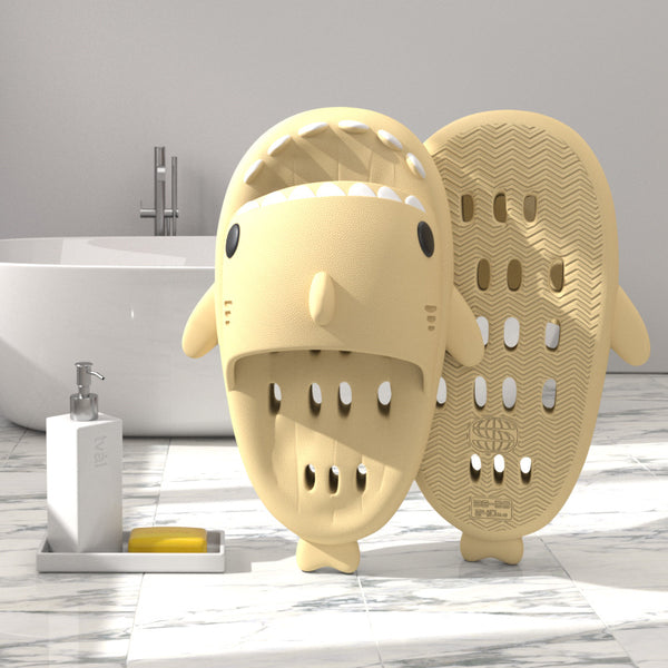 Shark Slides: Quick-Dry Non-Slip EVA Shower & Beach Sandals (Unisex)