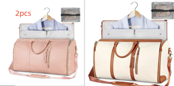 Large Capacity Travel Duffle & Folding Suit Bag for Women - BaBa Shee