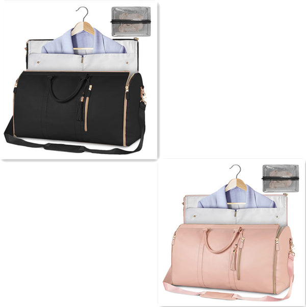 Large Capacity Travel Duffle & Folding Suit Bag for Women - BaBa Shee