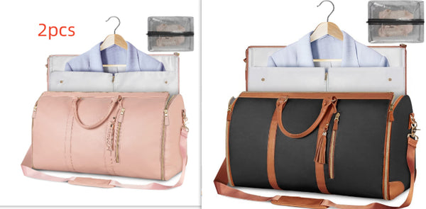 Large Capacity Travel Duffle & Folding Suit Bag for Women - BaBa Shee
