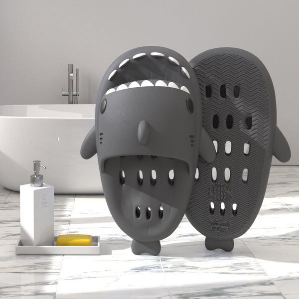 Shark Slides: Quick-Dry Non-Slip EVA Shower & Beach Sandals (Unisex)