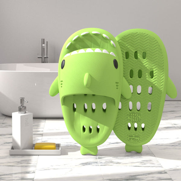 Shark Slides: Quick-Dry Non-Slip EVA Shower & Beach Sandals (Unisex)