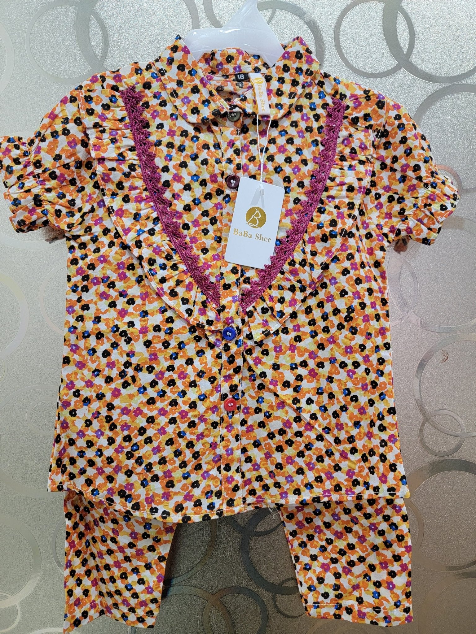 Cotton Fabric Frock - BaBa Shee