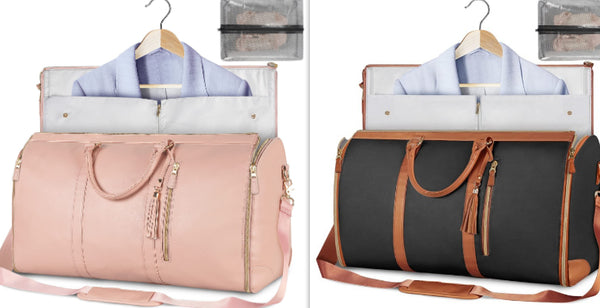 Large Capacity Travel Duffle & Folding Suit Bag for Women - BaBa Shee