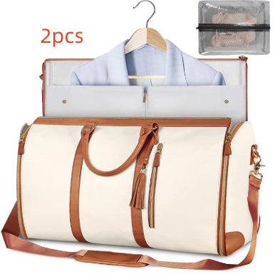 Large Capacity Travel Duffle & Folding Suit Bag for Women - BaBa Shee