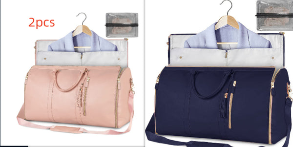 Large Capacity Travel Duffle & Folding Suit Bag for Women - BaBa Shee