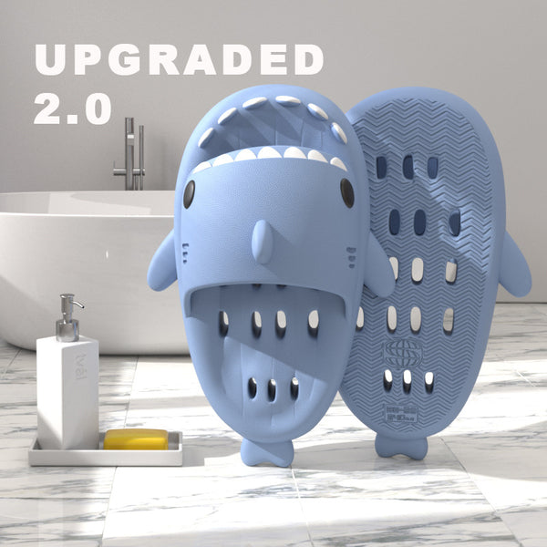 Shark Slides: Quick-Dry Non-Slip EVA Shower & Beach Sandals (Unisex)