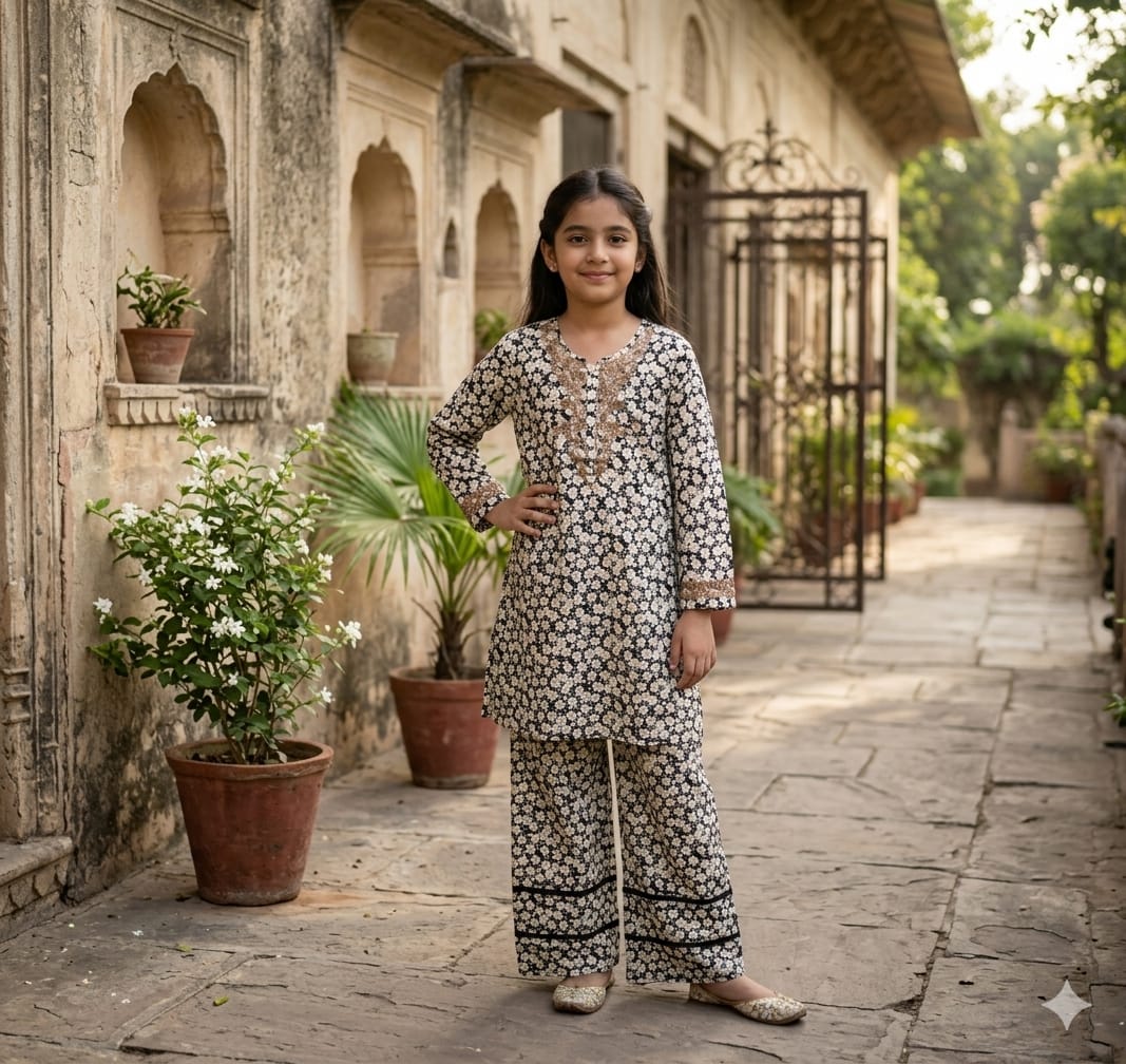 New Kameez Plazo Shalwar - BaBa Shee
