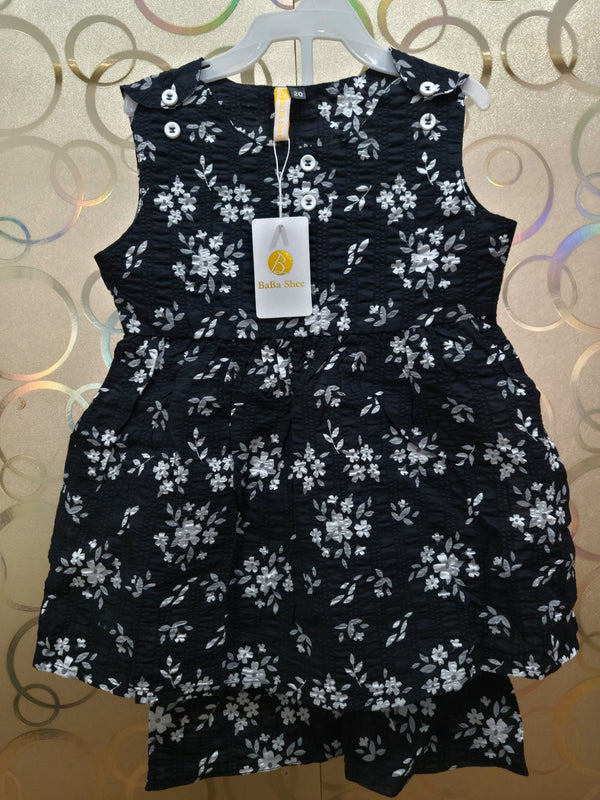 Sleeveless Cotton Frock