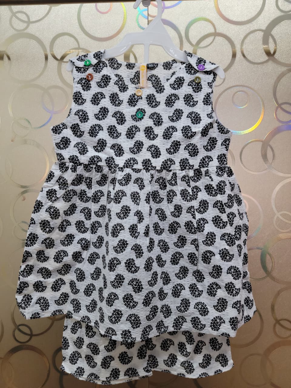 Sleeveless Cotton Frock - BaBa Shee