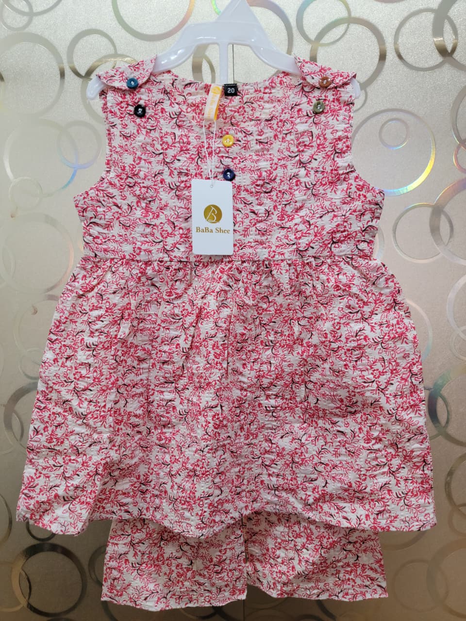 Sleeveless Cotton Frock - BaBa Shee