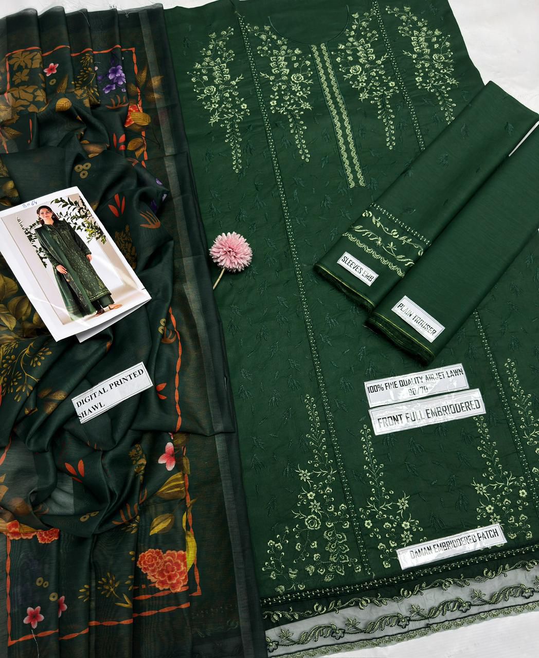Sobia Nazir | Luxury Embroidered Collection – Vol. 8064 - BaBa Shee