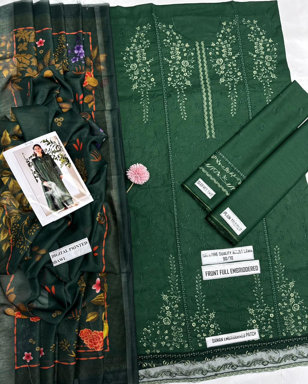 Sobia Nazir | Luxury Embroidered Collection – Vol. 8064 - BaBa Shee
